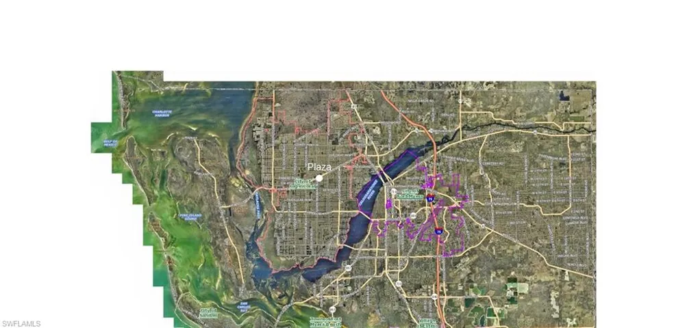Map of Lee County