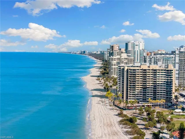 Aerial Beach Side View