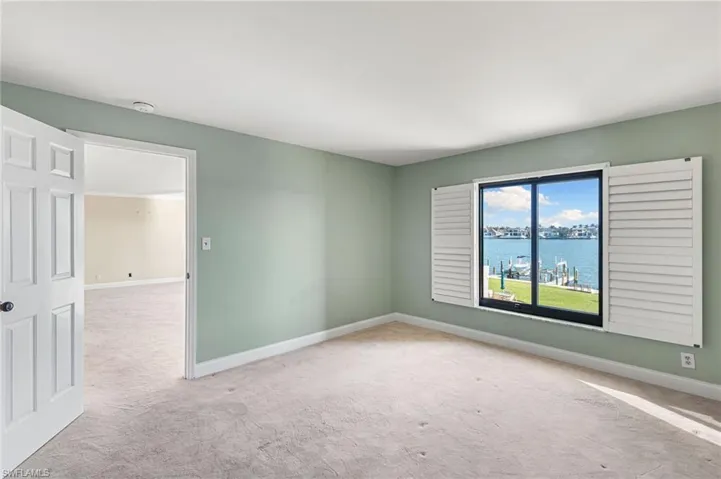 Primary Bedroom  with bay view