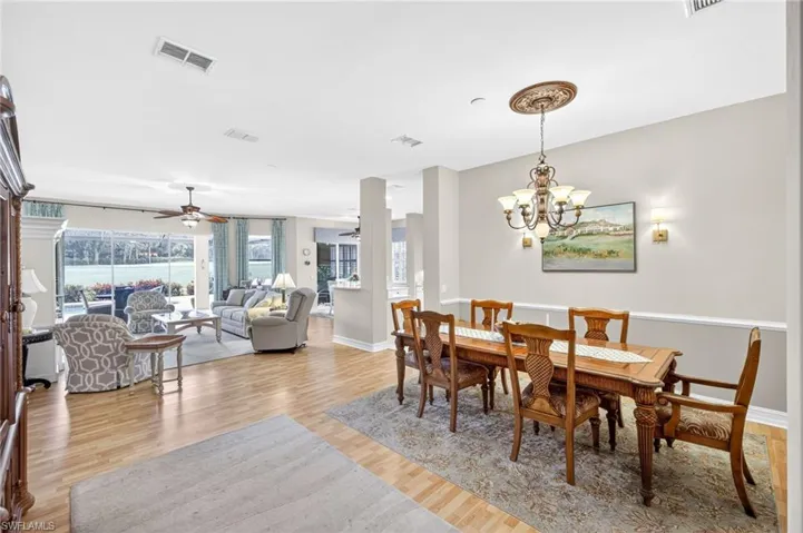 Abundant natural light throughout the home.