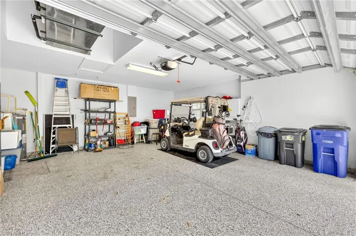 Golf cart is included