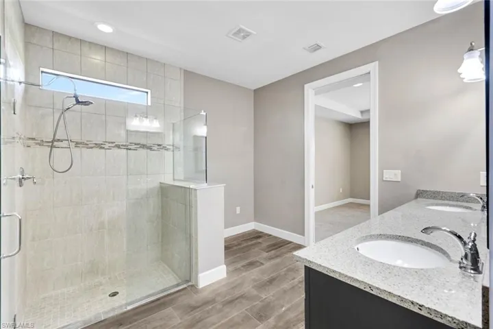 Master bathroom