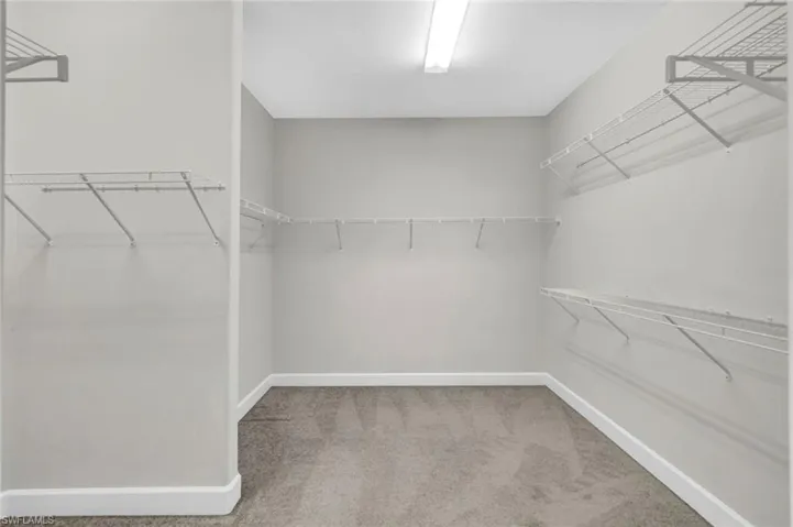 Master bedroom closet