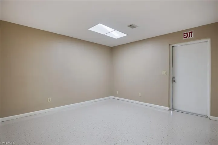 View of spare room