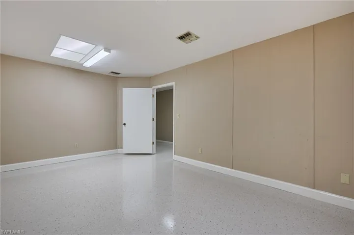 View of spare room