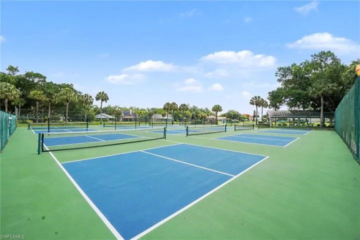 Pickleball courts