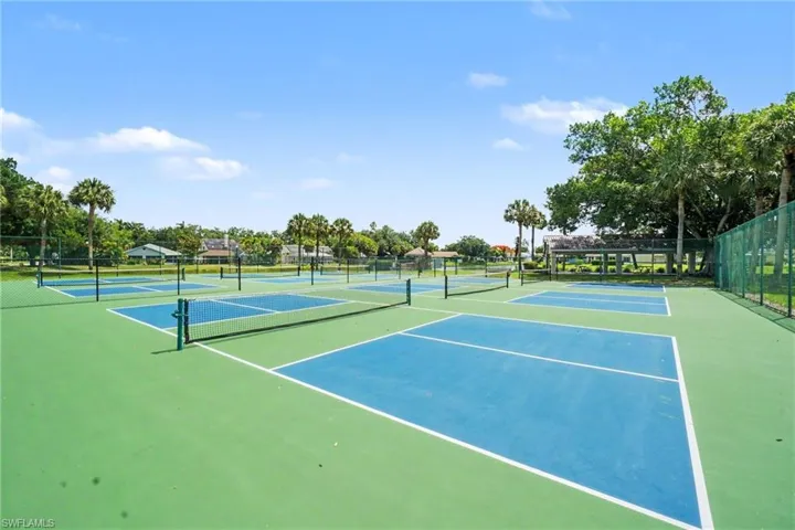 Pickleball courts