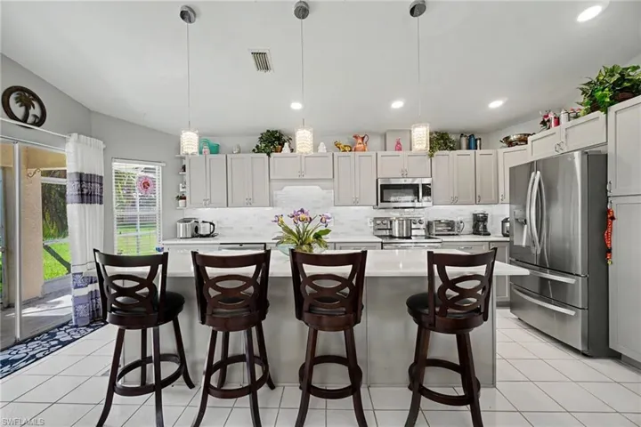 Huge island - remodeled