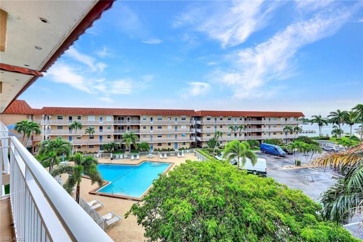 View of Pool from Front Balcony