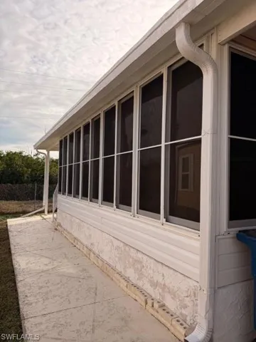 View of side of home