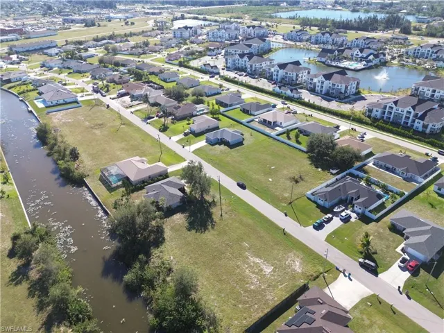 Waterfront lot