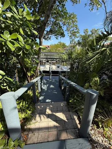 View of dock area