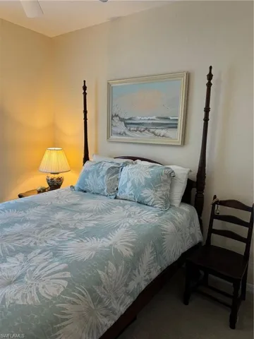 View of carpeted guest bedroom 1