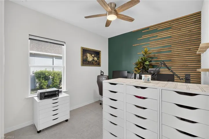 Dining space featuring baseboards