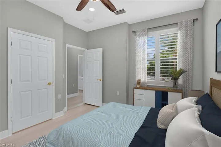 Guest Bedroom Virtually Staged