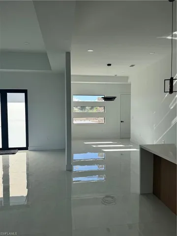 Stairs with recessed lighting