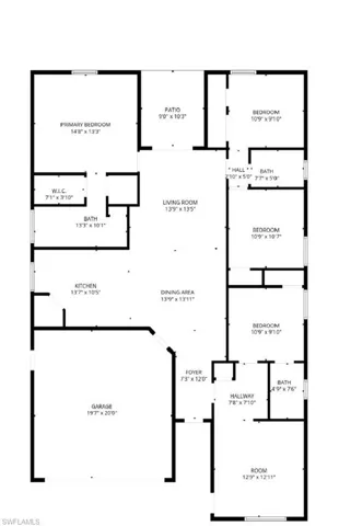 View of room layout