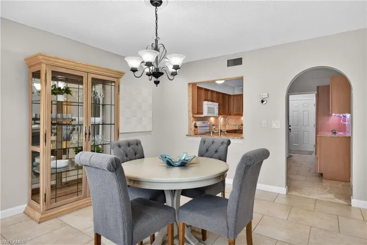 Dining Area with Beautiful Lake View