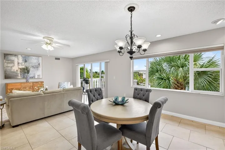 Dining Area with Beautiful Lake View