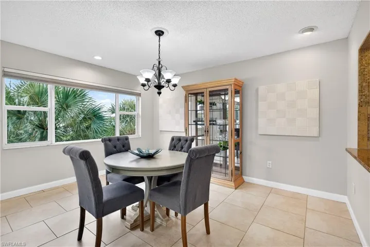 Dining Area with Beautiful Lake View