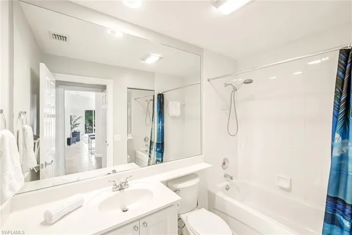Clean and Bright Guest Bathroom