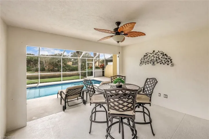 Enjoy the outdoors no matter the weather, on your spacious covered lanai