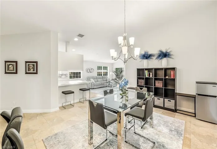 A perfect blend of open and designated spaces