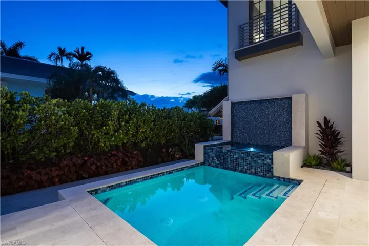 View of outdoor pool