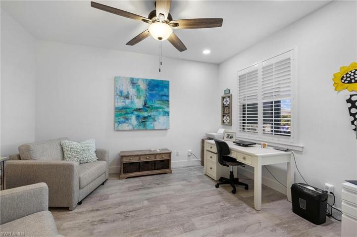 This den/office is BIG at 13' x 11'. It could be your 3rd bedroom
