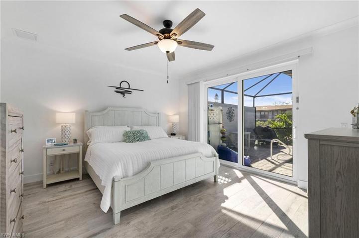 The amazing master suite with your own access to the pool