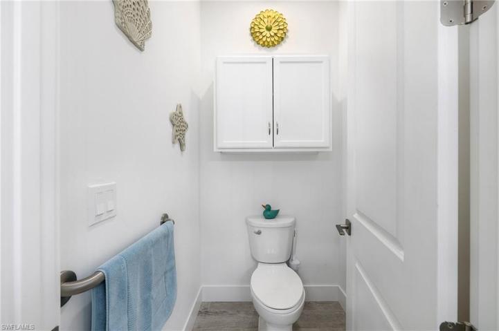 A water closet for the utmost privacy