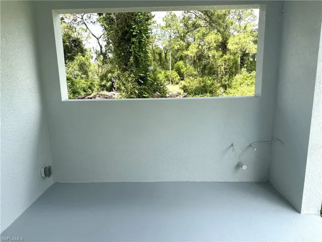 Outdoor kitchen setup