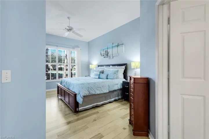 Main bedroom with Golf Course views