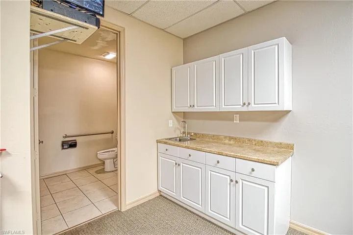 Kitchenette with Sink