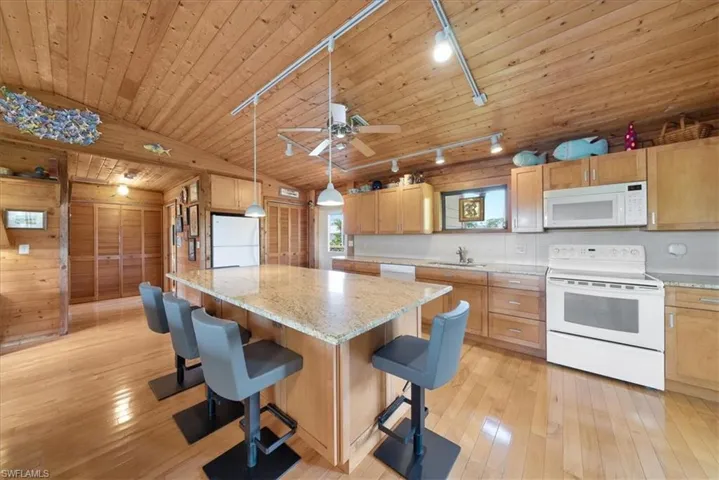 Kitchen Island with Cabinetry Storage