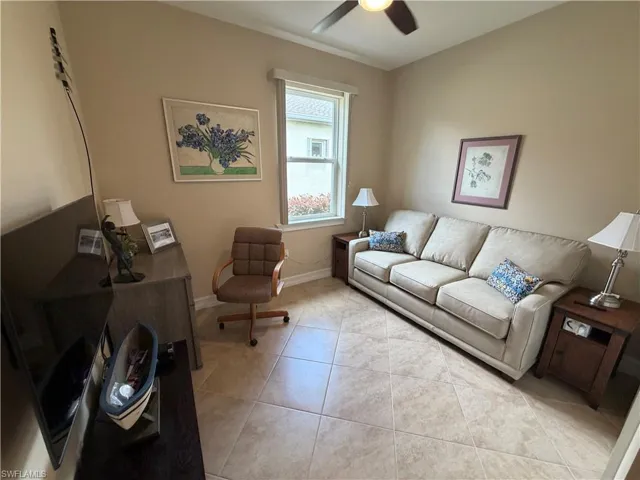 Guest Room used as Den-Walk in closet