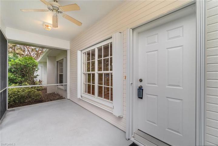 Screened front entry