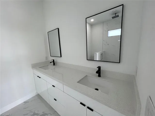 Primary Bathroom With Double Sinks