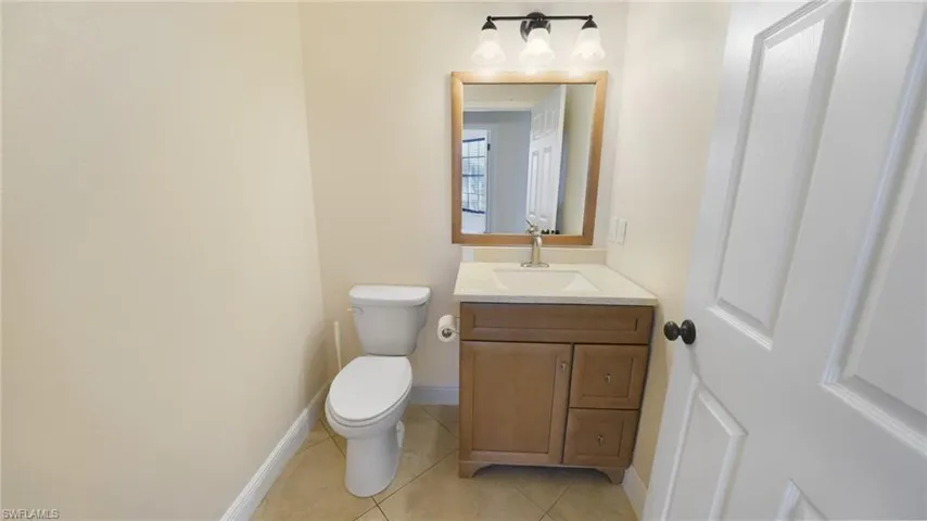 Half bath for guests or visitors to your home office.
