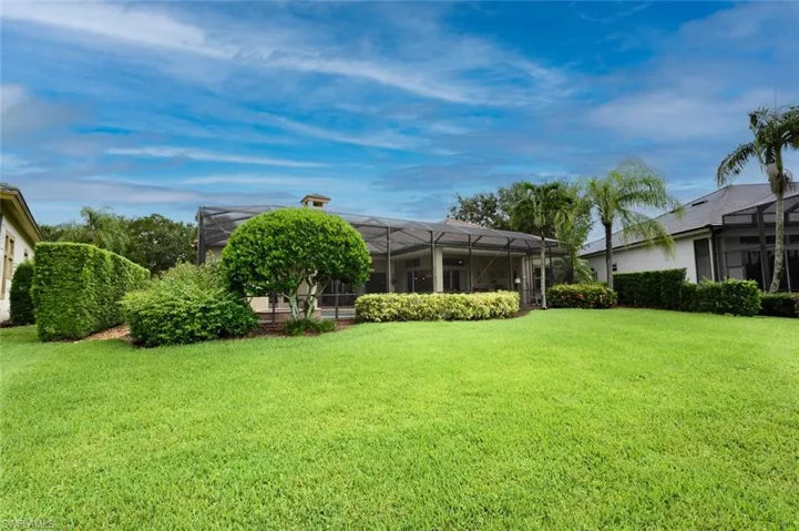 View of the back of the house