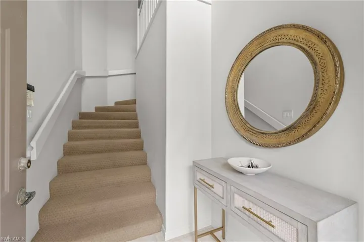 View of stairs
