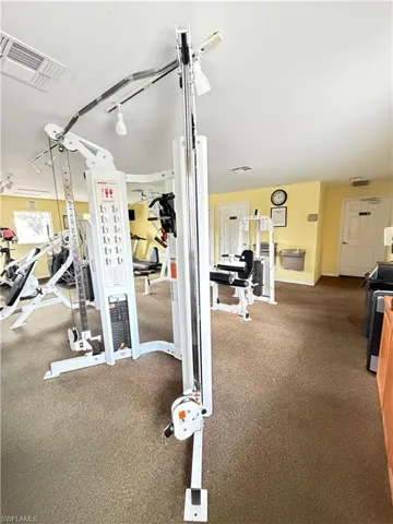 View of gym