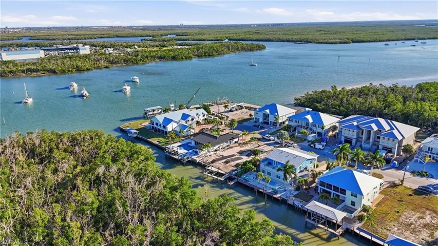 Aerial view of a nearby body of water - Virtually Edited Image