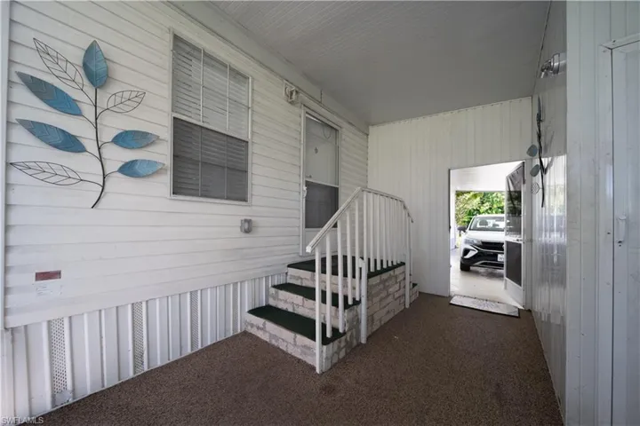 Doorway to property