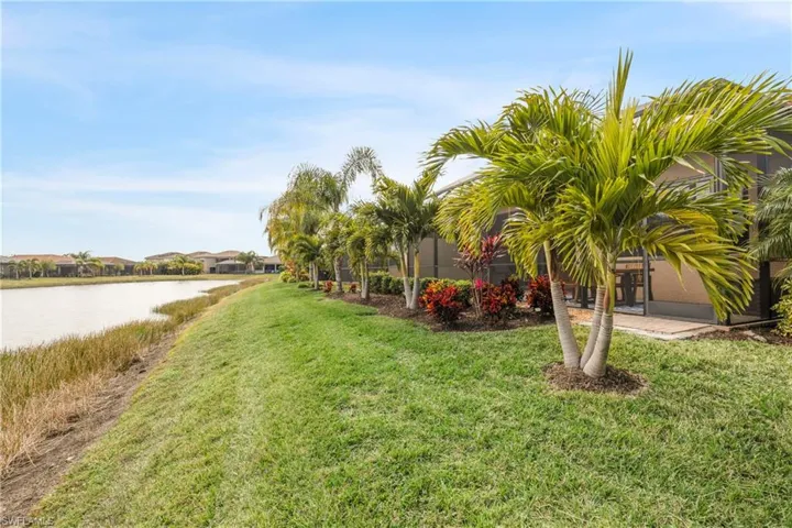 View of yard featuring a water view