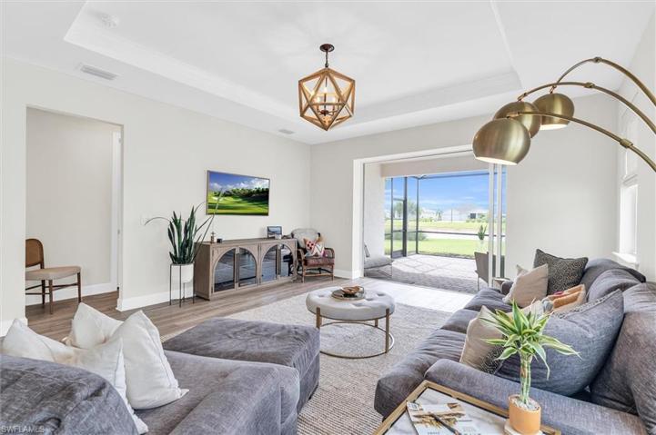 Gracious indoor-outdoor flow