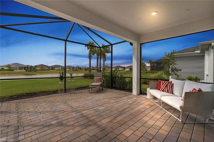 Extended lanai with sunset views
