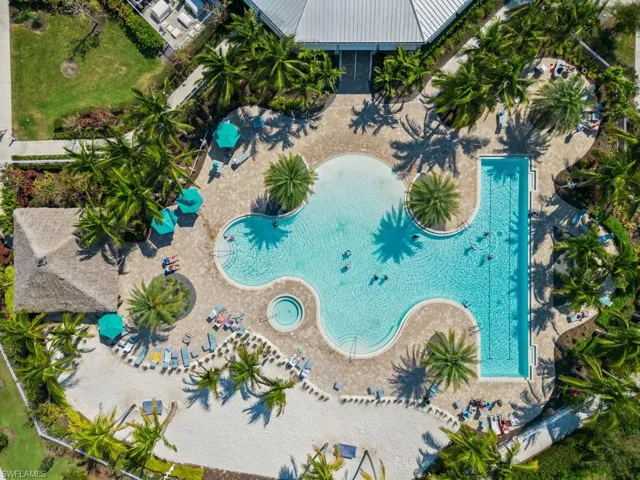 Resort style pool and lap pool. Part of the fantastic amenities.