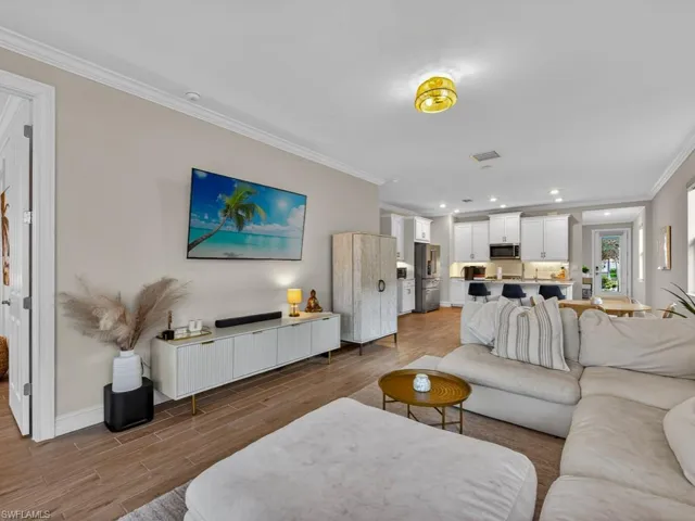 Inviting living room designed for comfortable Florida living.