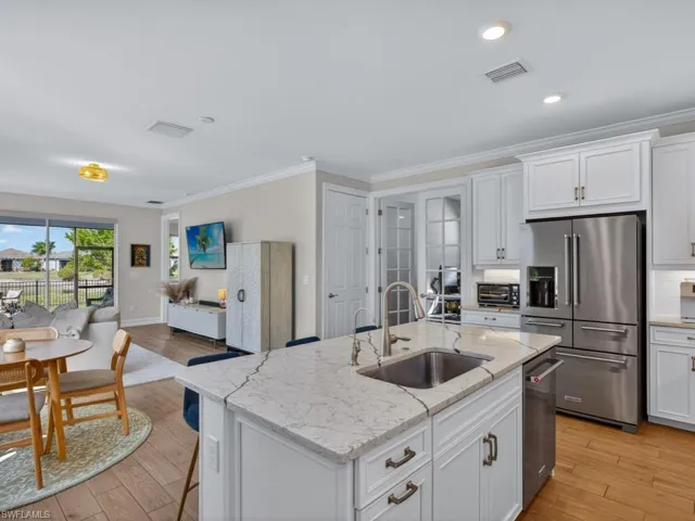 Open-concept kitchen designed for entertaining and everyday living.